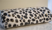 Handauflage leopard braun